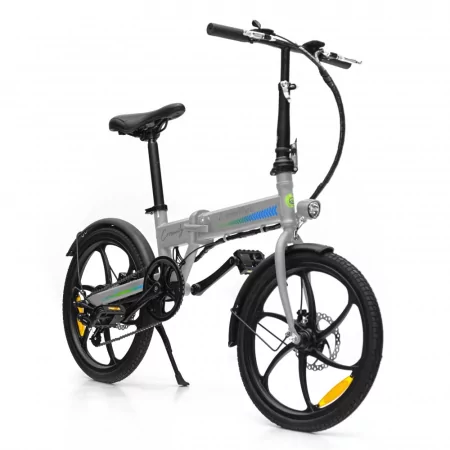 Kontrolsat - Bicicleta Elétrica SmartGyro - Ebike Crosscity Silver - SG27-166