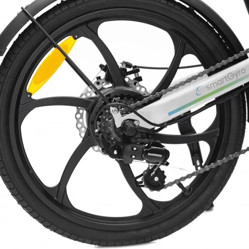 Kontrolsat - Bicicleta Elétrica SmartGyro - Ebike Crosscity White - SG27-167