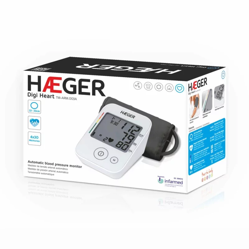 Kontrolsat - Haeger Digi Heart Automatic Arm Tension Meter - TM-ARM.003A