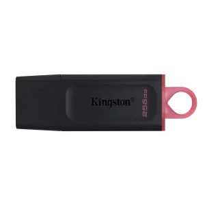Kontrolsat - Kingston DataTraveler Exodia Flash Drive - 256GB - USB 3.2 - Black and Red - DTX/256GB