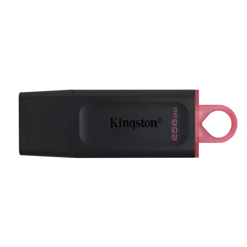 Kontrolsat - Pendrive Kingston DataTraveler Exodia - 256GB - USB 3.2 - Preto e Vermelho - DTX/256GB