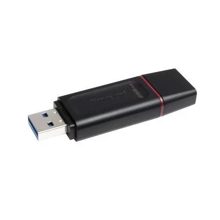 Kontrolsat - Pendrive Kingston DataTraveler Exodia - 256GB - USB 3.2 - Preto e Vermelho - DTX/256GB