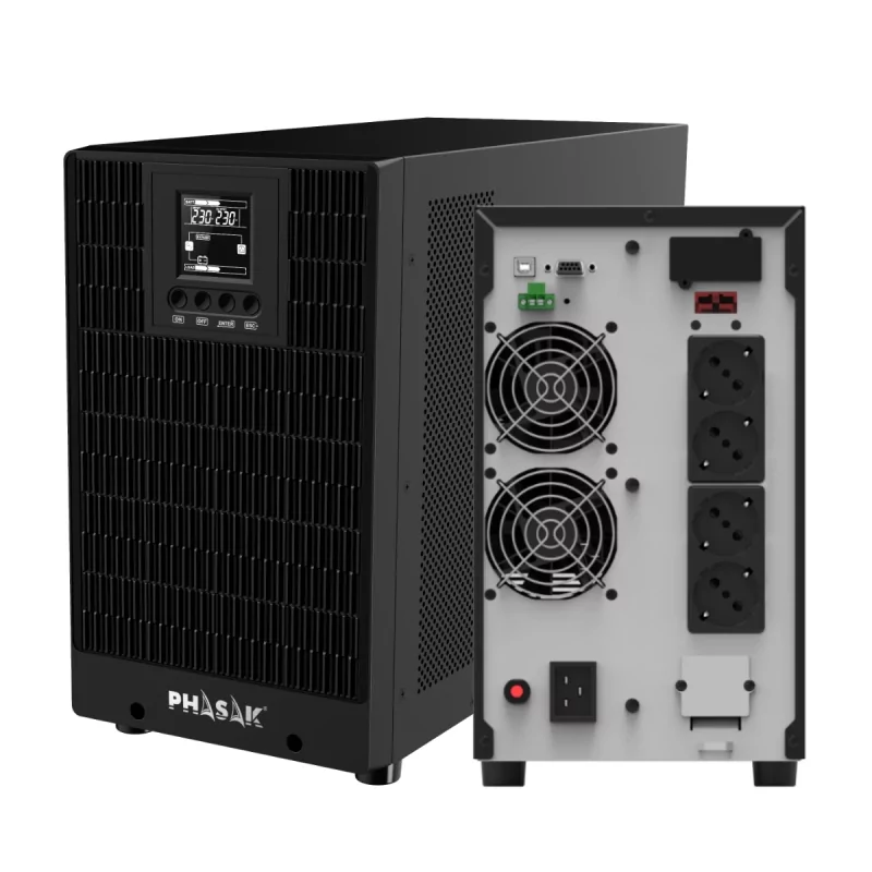 Kontrolsat - Phasak LCD On-Line - 3000VA - Torre UPS - PH 9230