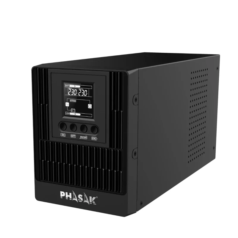 Kontrolsat - Phasak LCD On-Line - 1000VA - UPS Tower - PH 9210