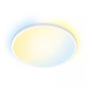 Kontrolsat - Luminária WiZ Philips - LED - 16 W - 1500 LM - ø 292 mm - Moldura Branca