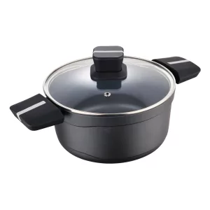 Kontrolsat - San Ignacio Bistro Casserole - 20 x 10 cm - Cast Aluminum - w/ Lid - Gray - SG6425
