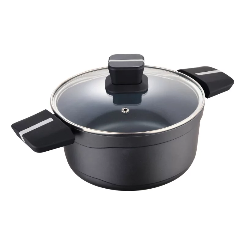 Kontrolsat - San Ignacio Bistro Casserole - 20 x 10 cm - Cast Aluminum - w/ Lid - Gray - SG6425