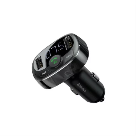 Kontrolsat - Baseus Car Charger - FM Transmitter / Bluetooth / 2xUSB - 3.4A - CCTM-01