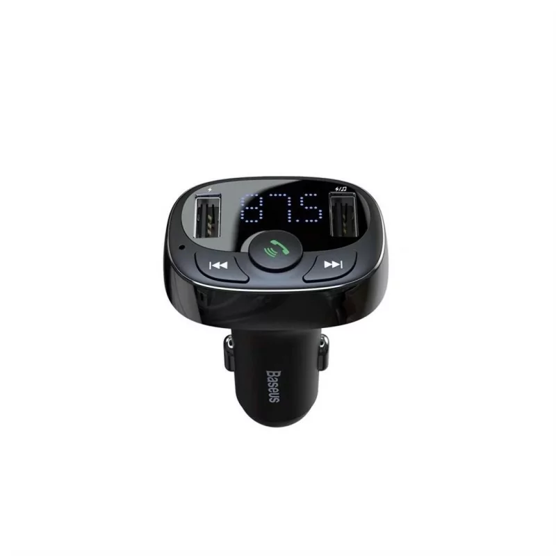 Kontrolsat - Baseus Car Charger - FM Transmitter / Bluetooth / 2xUSB - 3.4A - CCTM-01