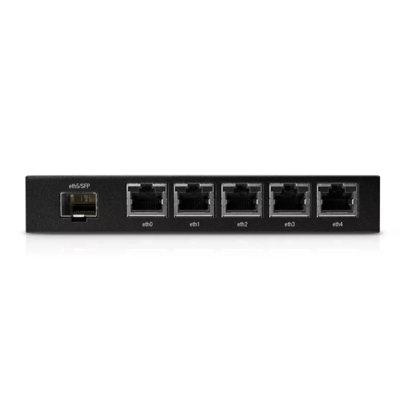 Kontrolsat - Ubiquiti EdgeRouter X - 6 Portas - POE - SFP - ER-X-SFP-EU