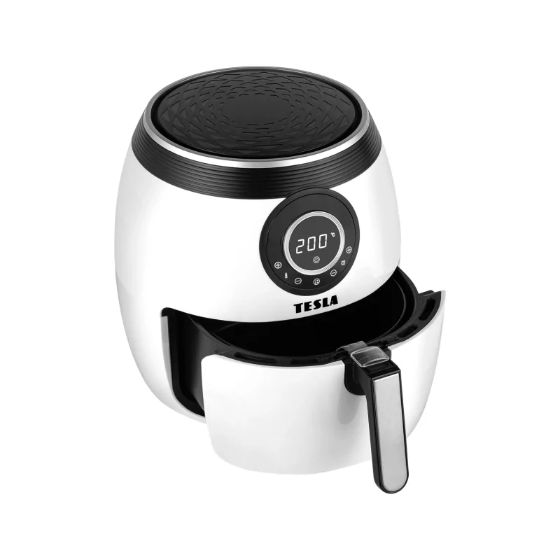 Kontrolsat - Air Fryer Tesla Q50XL - Fritadeira de Ar Quente - 5.5 Litros - Branca