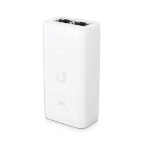 Kontrolsat - Injetor PoE Ubiquiti - 48VDC - 15W - 802.3af - Branco - U-POE-AF