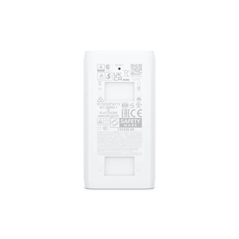 Kontrolsat - Ubiquiti PoE Injector - 48VDC - 15W - 802.3af - White - U-POE-AF