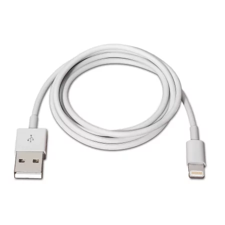 Kontrolsat - Cabo Aisens Lightning - USB 2.0 Tipo A - 2 m - Branco - A102-0036