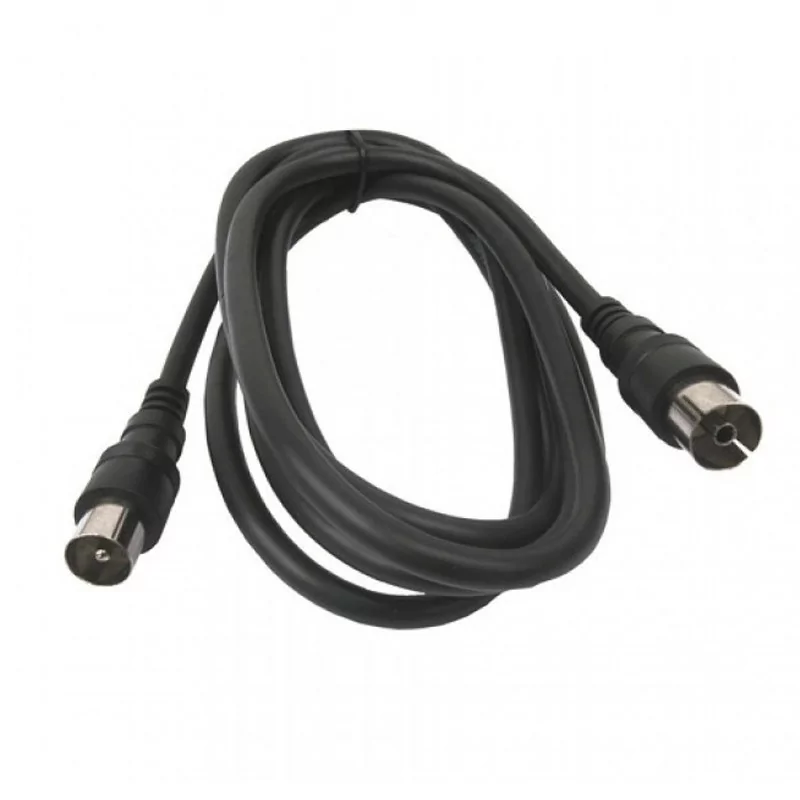 Cable Prolongador de Antena-5M Negro-AXIL Cable Prolongador de Antena-5M Negro-AXIL