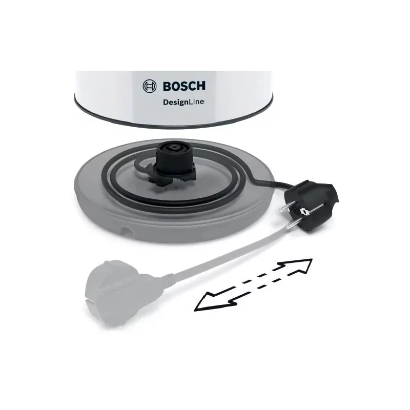 Kontrolsat - Jarro Bosch DesignLine - 1,7 L - Branco - TWK-3-P-421