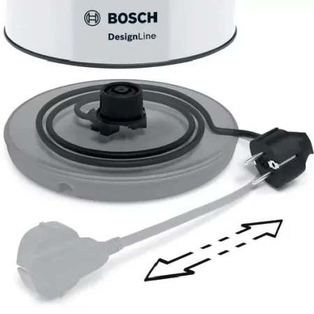 Kontrolsat - Jarro Bosch DesignLine - 1,7 L - Branco - TWK-3-P-421