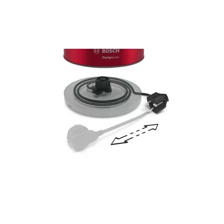 Kontrolsat - Jarro Bosch DesignLine - 1,7 L - Vermelho - TWK-4-P-434 Kontrolsat - Jarro Bosch DesignLine - 1,7 L - Vermelho - TWK-4-P-434