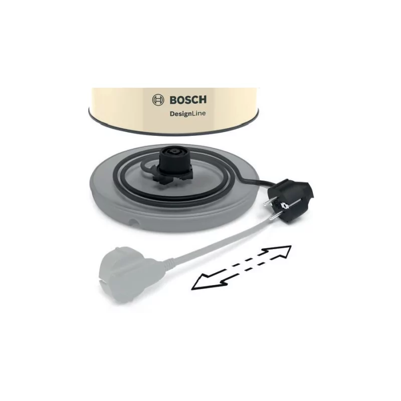 Kontrolsat - Jarro Bosch DesignLine - 1,7 L - Bege - TWK-4-P-437