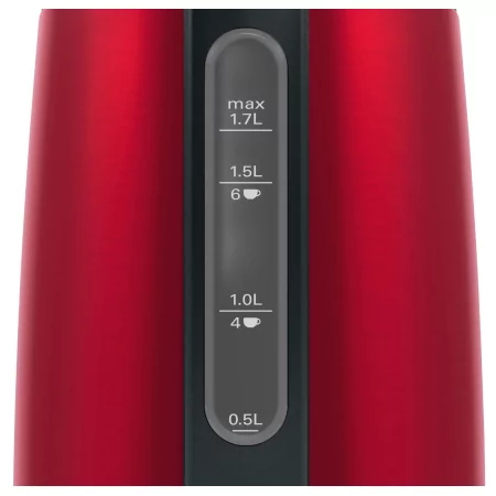 Kontrolsat - Bosch DesignLine Jug - 1.7 L - Red - TWK-3-P-424 Kontrolsat - Bosch DesignLine Jug - 1.7 L - Red - TWK-3-P-424