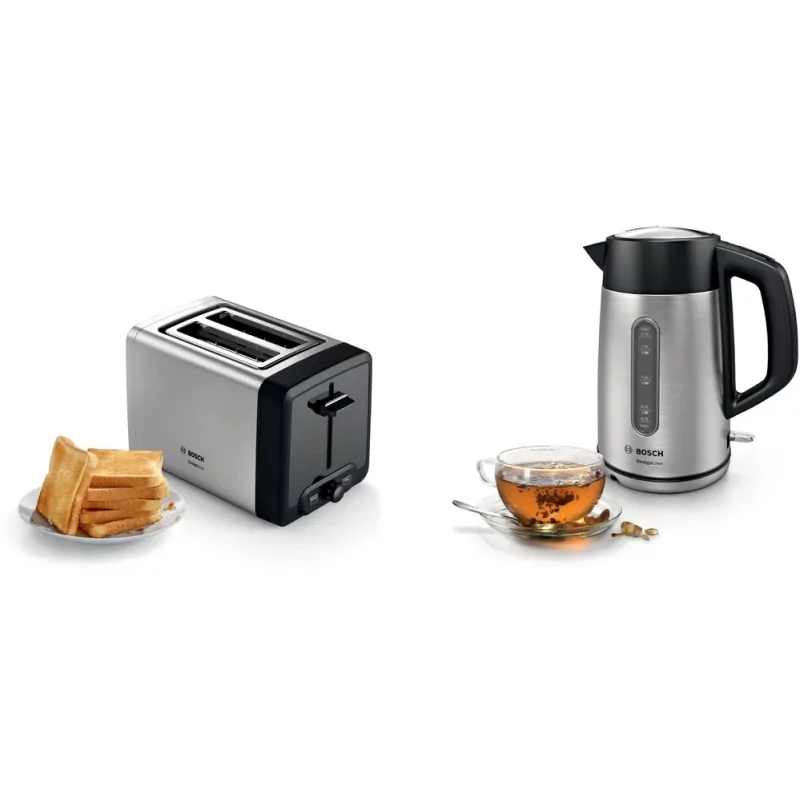 Kontrolsat - Bosch DesignLine jug - 1.7 L - Stainless steel - TWK-4-P-440