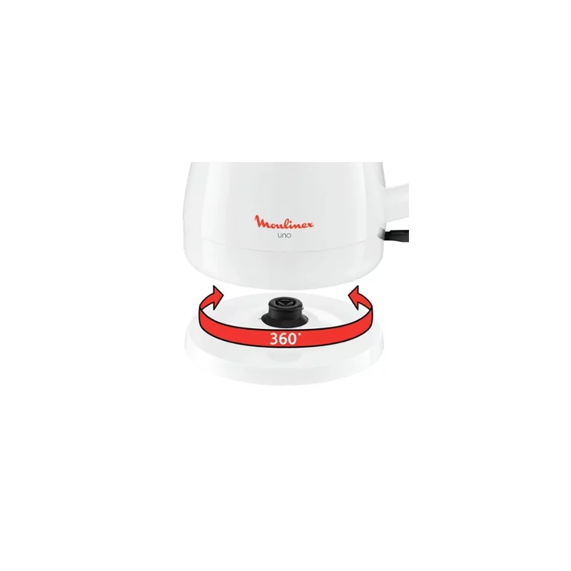 Kontrolsat - Jarro Moulinex Uno - 1,5 L - Branco - BY-150100