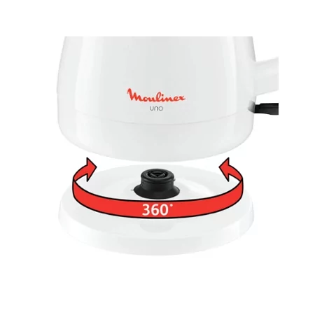 Kontrolsat - Jarro Moulinex Uno - 1,5 L - Branco - BY-150100