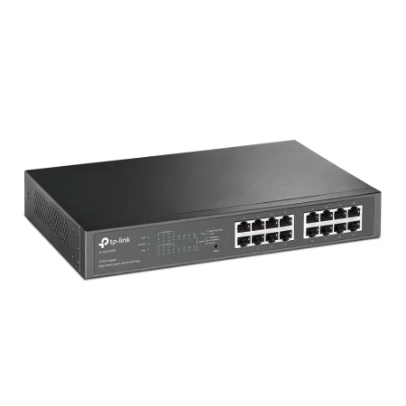 Kontrolsat - Switch TP-Link - 16 Portas - Gigabit - Smart Managed PoE + Rack Mountable - TL-SG1016PE