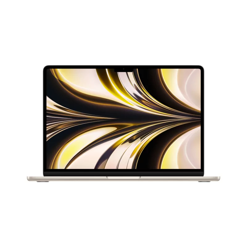 Kontrolsat - Apple MacBook Air 13" Chip M2 - 8-Core CPU - 10-Core GPU - 8GB/512GB - Starlight - MLY23PO/A