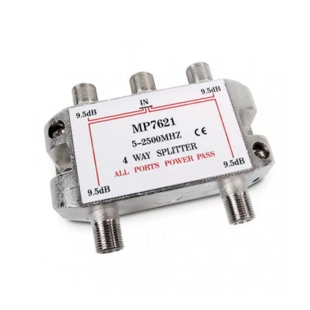 Repartidor 4 vias - 4 - 2400MHz - 9.5dB - AXIL