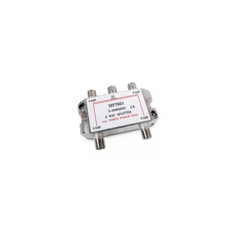 Repartidor 4 vias - 5 - 2400Mhz - 9.5dB - AXIL