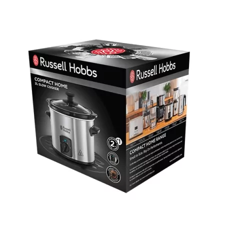 Kontrolsat - Panela de Cozedura Lenta Compact - Russell Hobbs
