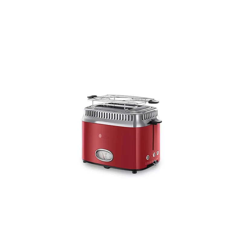 Kontrolsat - Torradeira 2 Fatias Retro Ribbon Red - Russell Hobbs