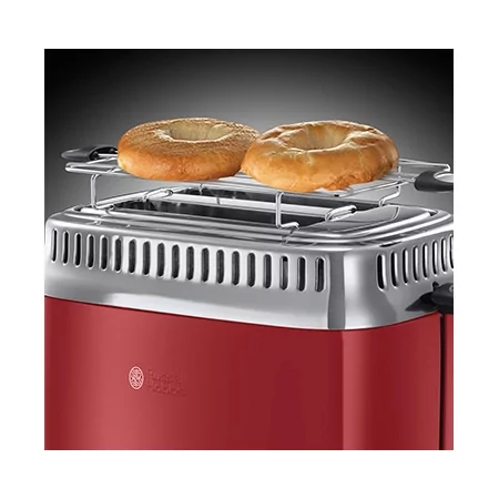 Kontrolsat - Torradeira 2 Fatias Retro Ribbon Red - Russell Hobbs