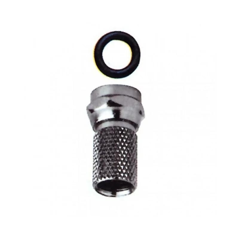 Kit Conexão F Engel MP0177E - 6 Conectores F com Junta Tórica Kit Conexão F Engel MP0177E - 6 Conectores F com Junta Tórica