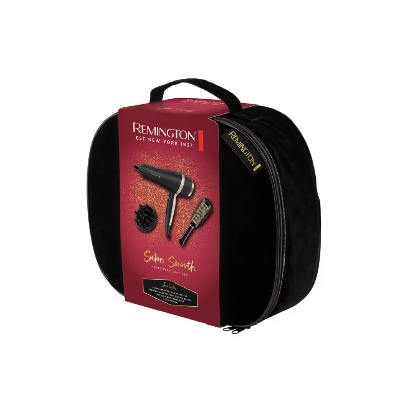 Kontrolsat - Remington Salon Smooth Hairdryer + Brush Kit - D6940GP