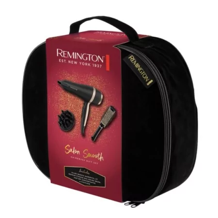 Kontrolsat - Remington Salon Smooth Hairdryer + Brush Kit - D6940GP