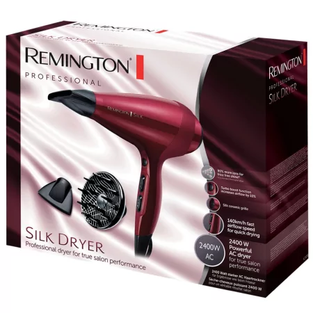 Kontrolsat - Secador de Cabelo Remington AC Silk com Ceda - AC9096 Kontrolsat - Secador de Cabelo Remington AC Silk com Ceda - AC9096