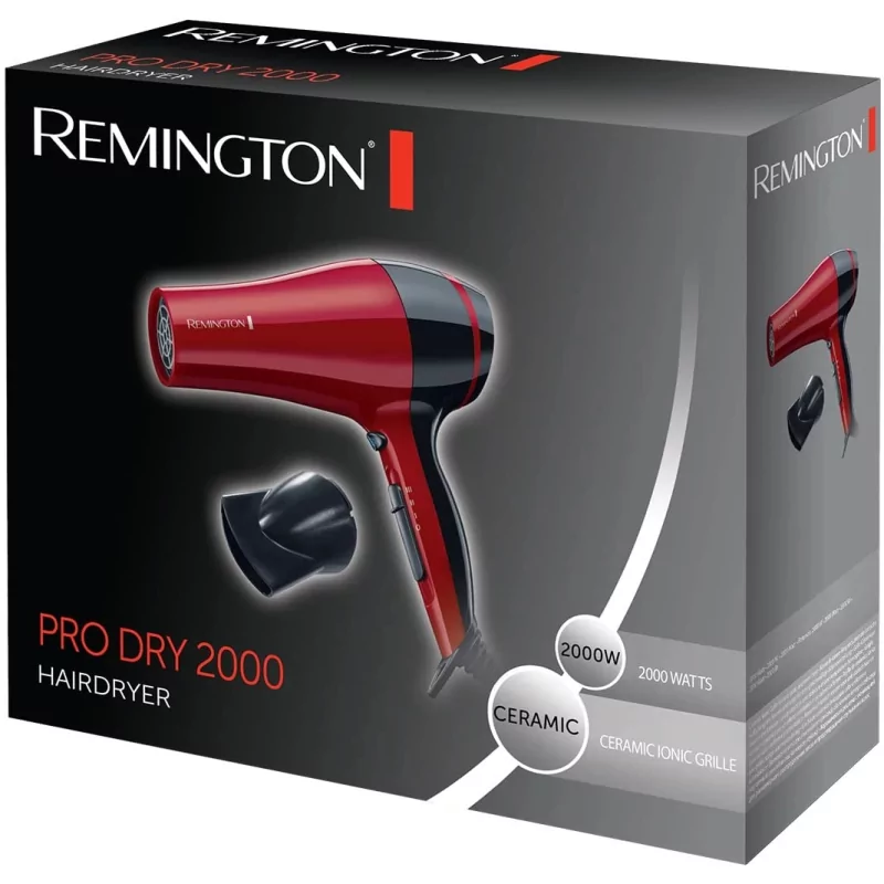 Kontrolsat - Secador de Cabelo Remington Pro Dry 2000 - D3080