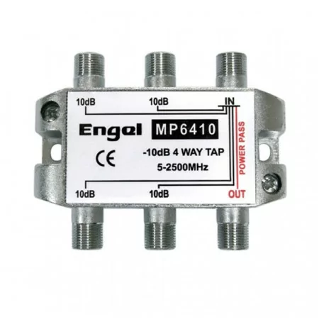 Repartidor 4 saídas- 5-2400Mhz-10dB- AXIL