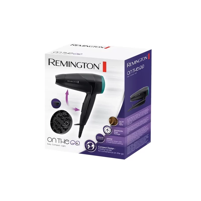 Kontrolsat - Secador de Viagem Remington Compact - D1500