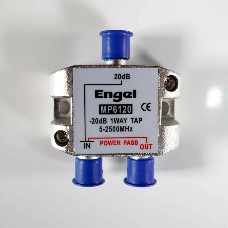 AXIL Splitter 2 Outputs - 5-2400Mhz - 20dB - MP6120 AXIL Splitter 2 Outputs - 5-2400Mhz - 20dB - MP6120