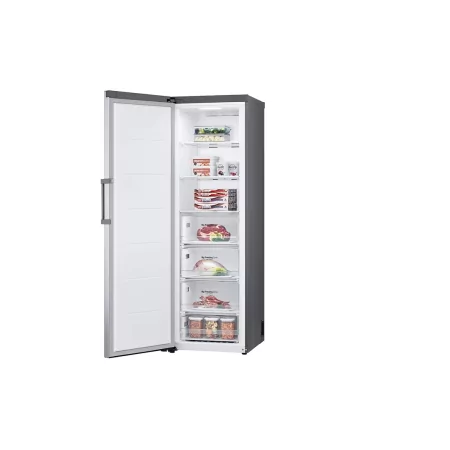 Kontrolsat - Arca Congeladora Vertical LG - 324L - Classe E - Shiny Steel - GFE41PZGSZ