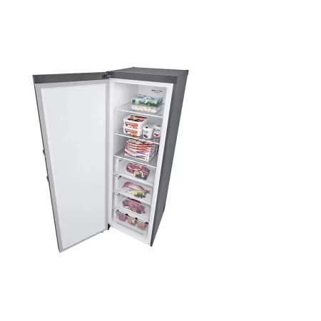 Kontrolsat - LG Vertical Freezer - 324L - Class E - Shiny Steel - GFE41PZGSZ