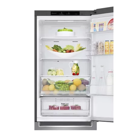 Kontrolsat - LG GBB61PZJMN Fridge Freezer (341L - Class E - Silver)