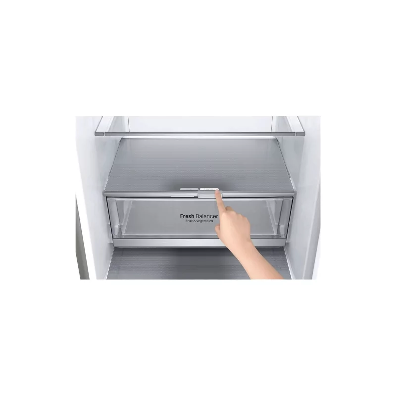 Kontrolsat - Frigorífico Combinado LG GBB92STBAP 384L Inox No Frost Wi-Fi