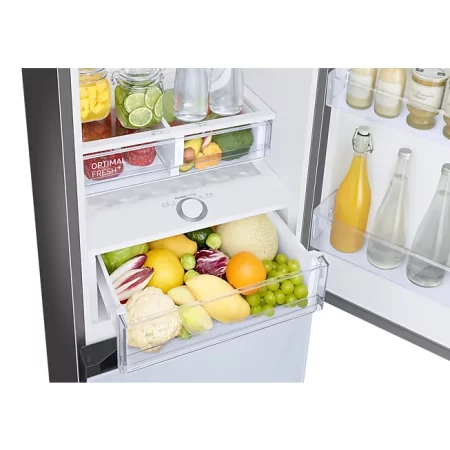 Kontrolsat - Samsung RB34A6B3D48/EF Fridge Freezer (344L - Class D - Azul) Kontrolsat - Samsung RB34A6B3D48/EF Fridge Freezer (344L - Class D - Azul)