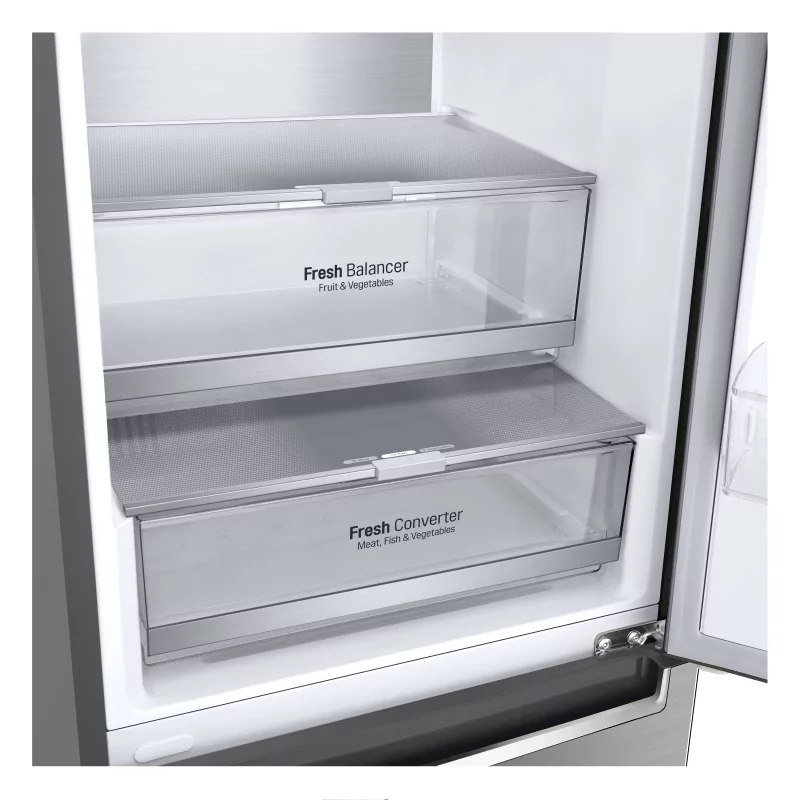 Kontrolsat - Frigorífico Combinado LG - GBB71PZUGN - 341L - (Inox / No Frost)
