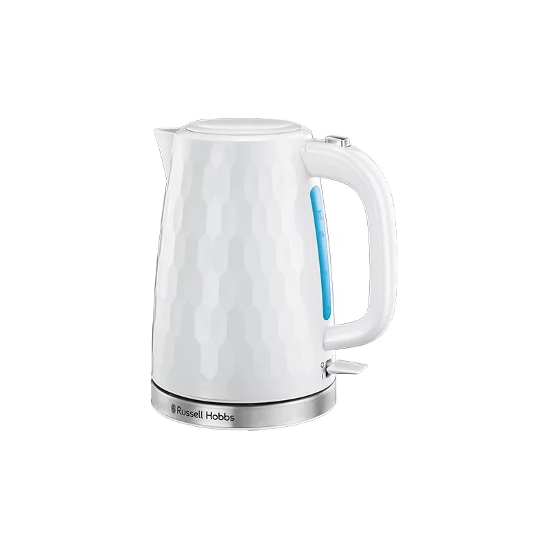 Kontrolsat - Jarro Eléctrico Russell Hobbs - Honeycomb Branco - 1,7L Kontrolsat - Jarro Eléctrico Russell Hobbs - Honeycomb Branco - 1,7L
