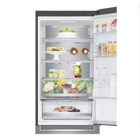 Kontrolsat - Frigorífico Combinado LG - GBB71PZUGN - 341L - (Inox / No Frost) Kontrolsat - Frigorífico Combinado LG - GBB71PZUGN - 341L - (Inox / No Frost)